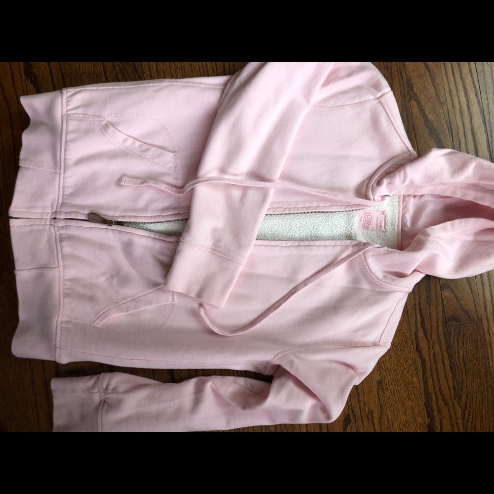 J. Crew fleece hoodie